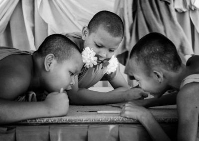 The stick game. Thailand, Nakhon Phanon.